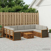 Set divani Legno di Acacia Massello 3384857