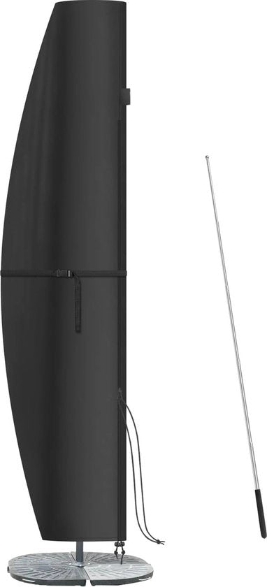 Copertura protettiva per grande parasole da ombrellone 280 x 40/81/50 cm - Resistente al tempo, impermeabile al vento, resistente ai raggi UV