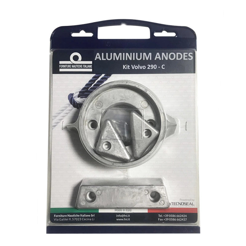 KIT ALLUMINIO VOLVO 290 C ALUMINIUM ANODES KIT