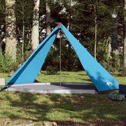 Tenda Familiare Tipi per 8 Persone-Tenda da campeggio Blu Impermeabile 659382