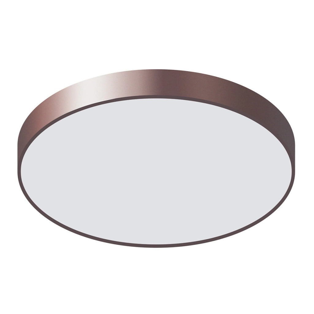 Plafoniera LED Italux Orbital tonda 60cm bronzo 60W