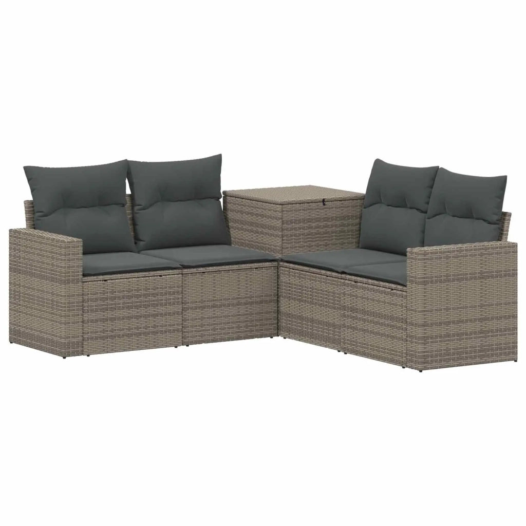Set di divani 5 pz Grigio e Grigio Scuro 3447860