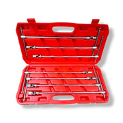 SERIE CHIAVI A T DOPPIO SNODO 7 CHIAVE LUNGHE 8 10 12 13 14 17 19 MM SNODATE