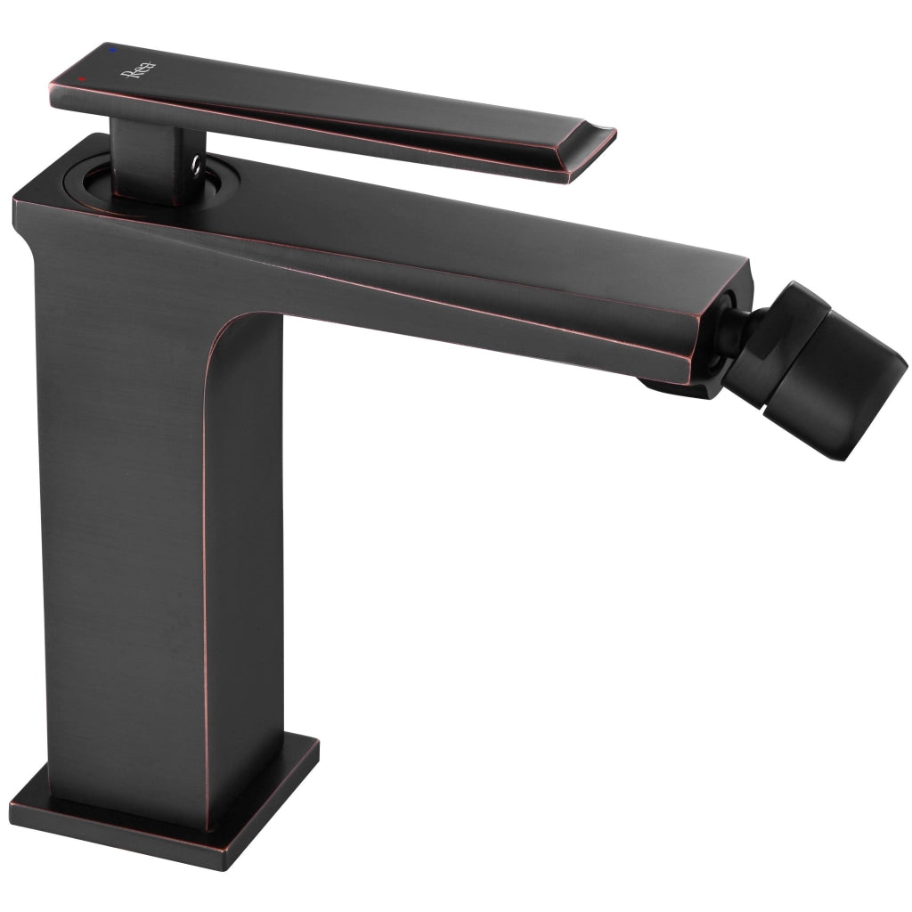 Rubinetto Da Bidet Rea Romano Old Black