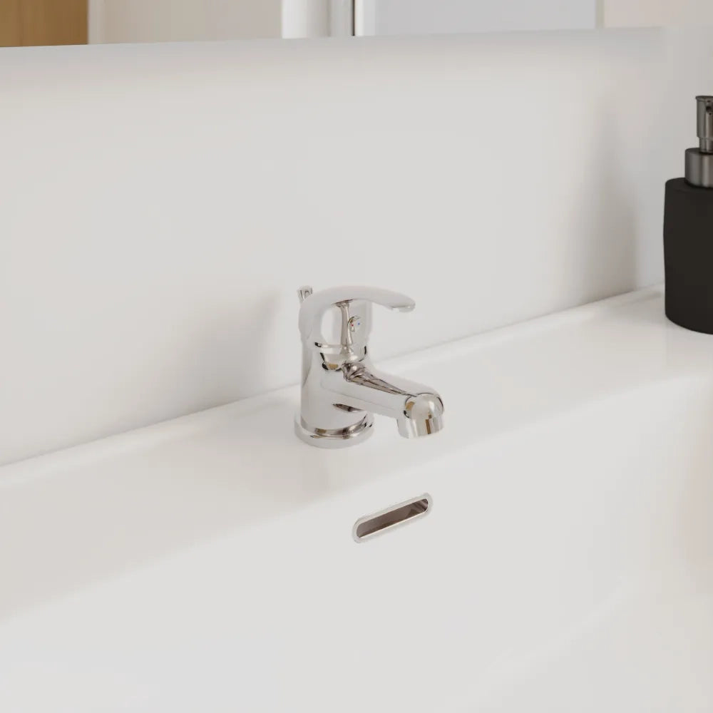Set miscelatori: lavabo bidet con scarico a saltarello e incasso doccia con deviatore | Natalie
