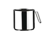 BOLLILATTE IN ACCIAIO INOX 18/10 CM.14 CON MANICO  cm.14 lt.1,7