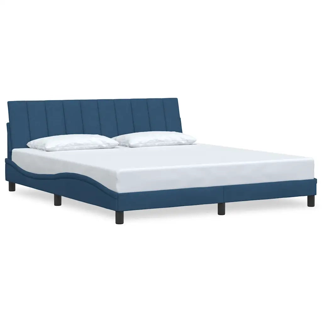 Giroletto senza Materasso Hanko Blu 180x200 cm in Tessuto 3310411