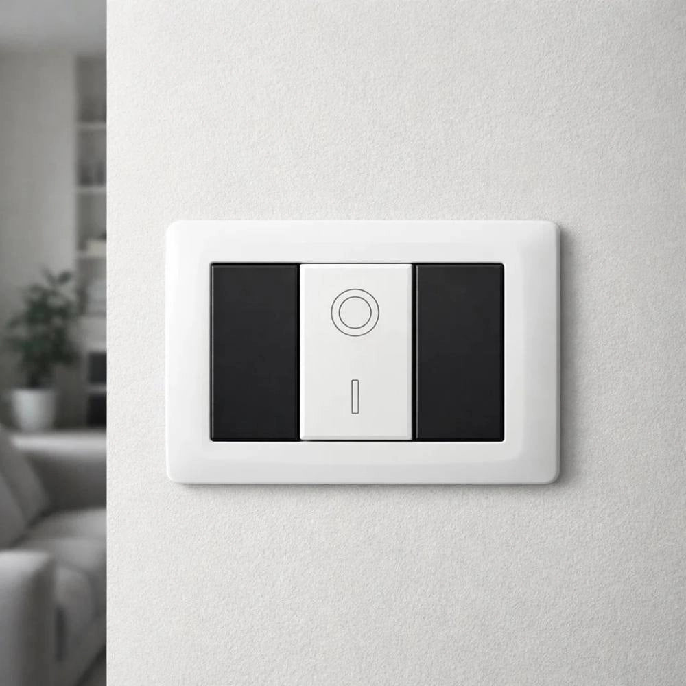 Interruttore 2 poli 16a bipolare 250v compatibile con bticino matix am5011