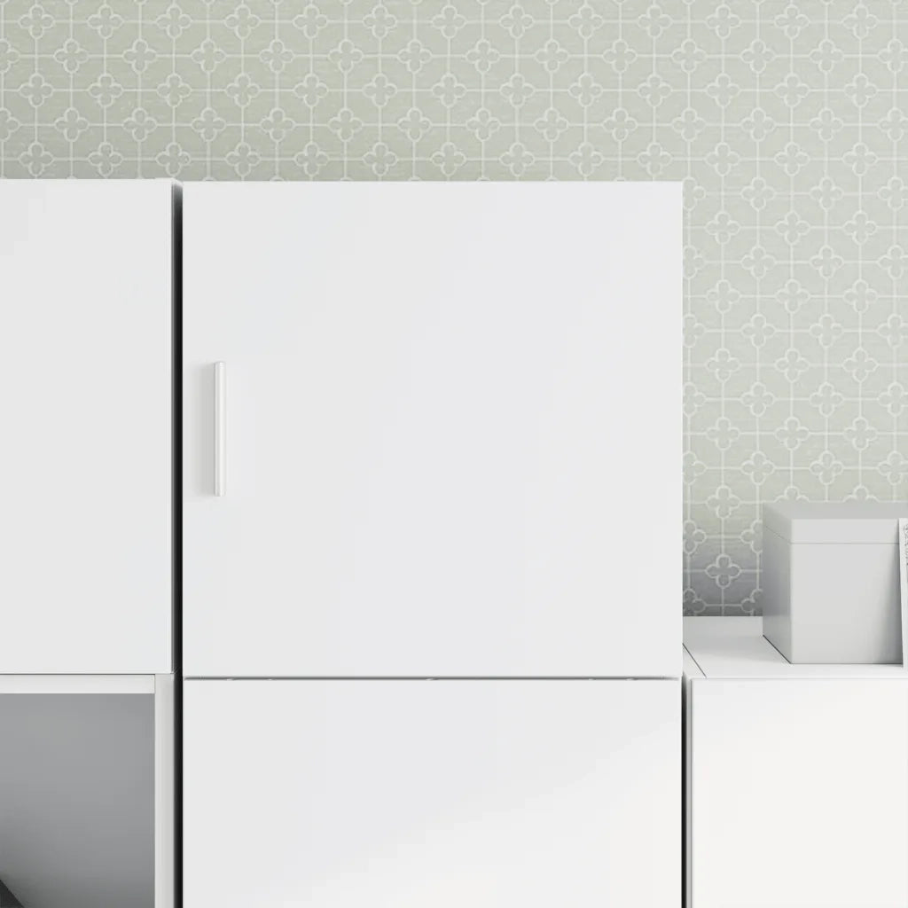 Armadietto a Muro | Mobile a Parete Bianco 40x42,5x40 cm in Legno Multistrato