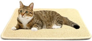 Mat per gatti in sisal, 60×30cm, mat per gatti antiscivolo per porta, mat per gatti per mobili per gatti, colore primario