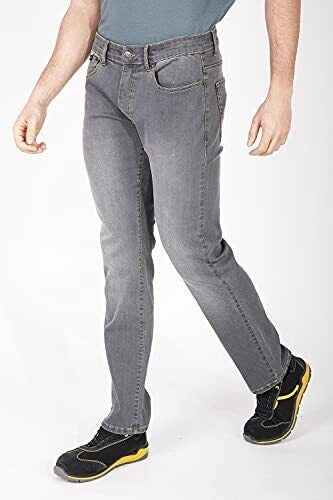 Rica Lewis 5430051 Cooler Fibreflex Pantaloni da Lavoro Stretch Tecnologia Coolmax colore Grigio