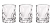 Set 3 Bicchieri Liquore in Vetro Trasparente Sorgente 7 cl Bormioli Rocco