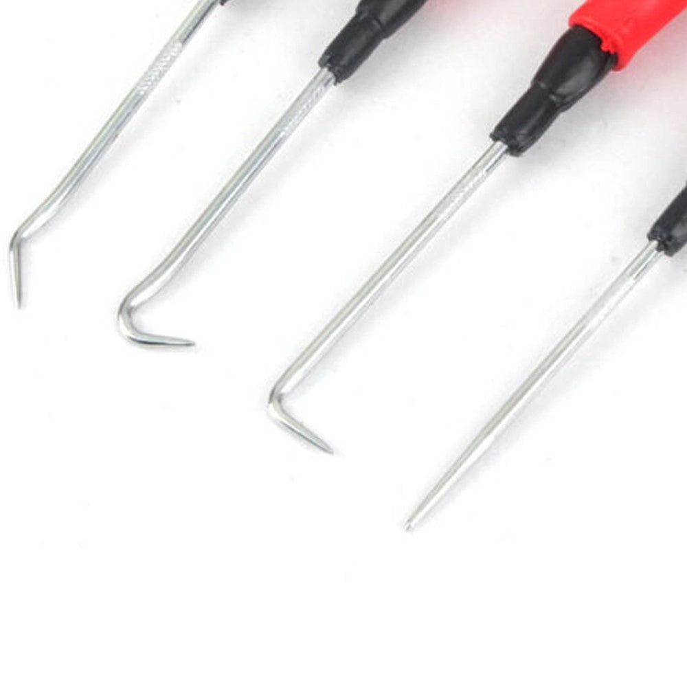 Trade Shop - Kit Set 4 Pz Cacciavite Cacciaviti Con Mini Uncino Incisori Punteruolo Utensile -