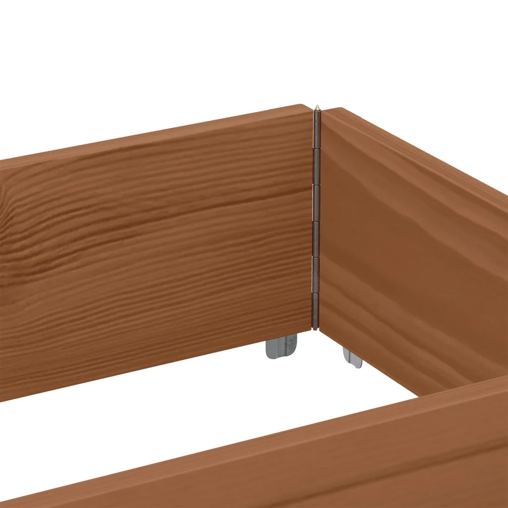 Paretale per Pallet Marrone 150x50cm in Legno Massello di Pino