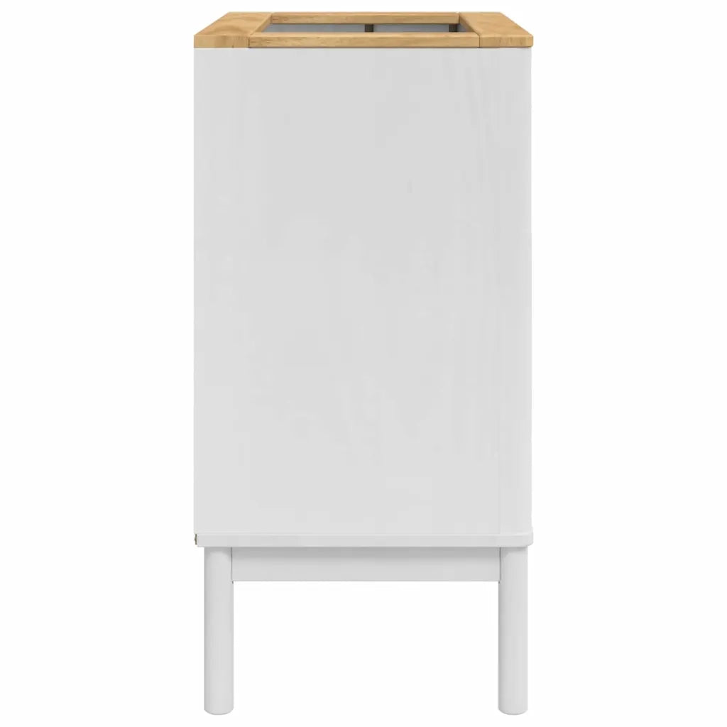 Mobile Lavabo | Armadio per Lavabo da Bagno FLORO Bianco 60 x 40 x 80 cm