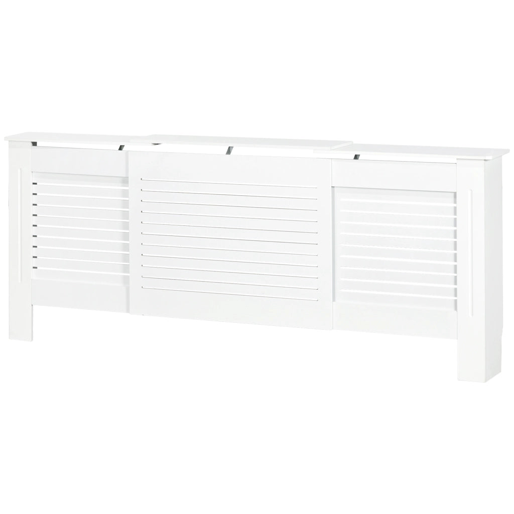 Mobile TV Design Moderno ¨C Zephmum ¨C Bianco 139-208,5x20,5x82,5 cm