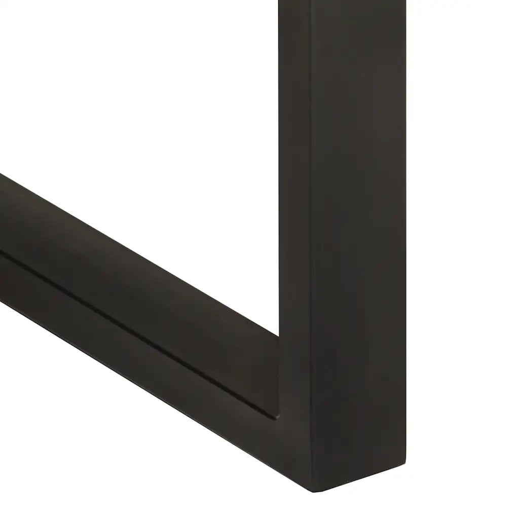 Tavolo da Pranzo 110x50x76 cm Legno Massello di Acacia 350289