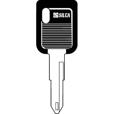 CHIAVE AUTO RENAULT NE73DP SILCA - ACCIAIO NICHELATO- 5 pezzi