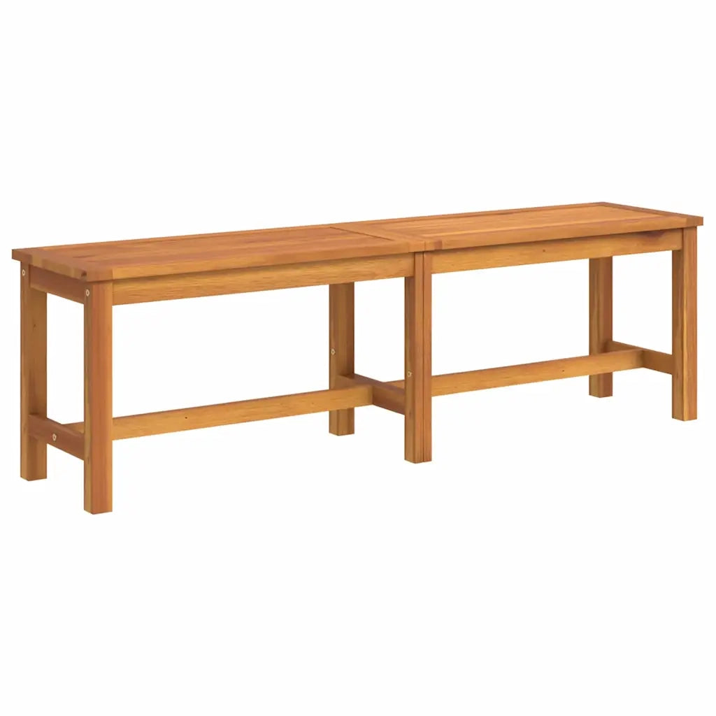 Panca da Giardino 150x35x45 cm in Legno Massello di Acaciacod mxl 73222