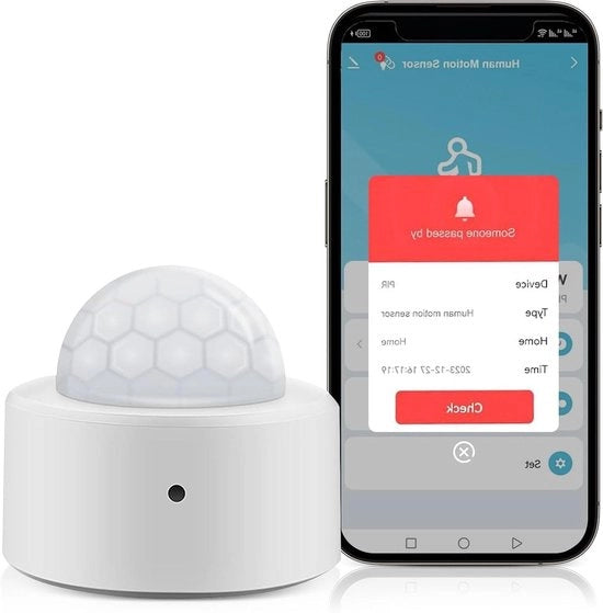 Rilevatore di Presenza Sensore di Luce 2-in-1 Sensore di Movimento Intelligente - Sensore di Movimento WiFi