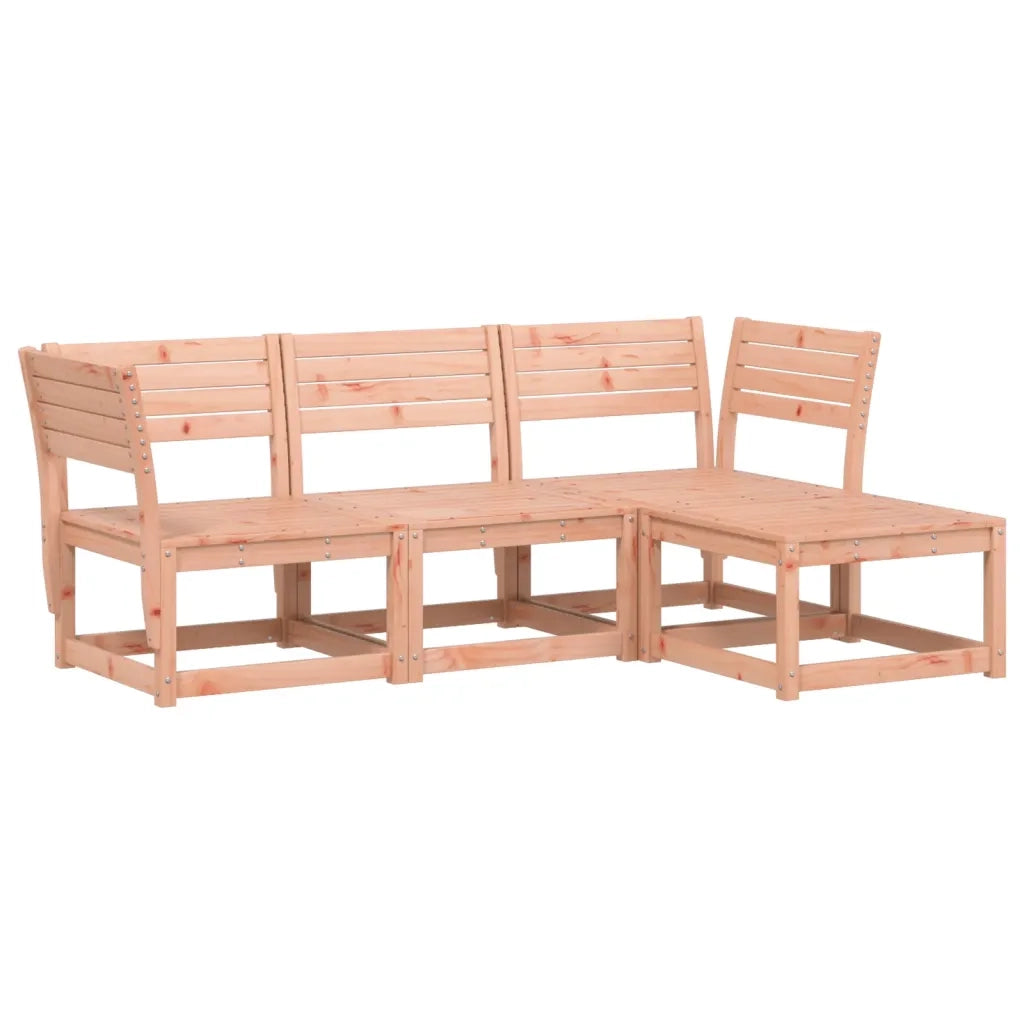 Set Salotto da Giardino 4 pz in Legno Massello di Douglas 3216908