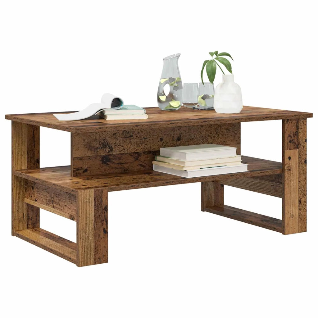 Tavolino da salotto Legno vecchio 90 x 50 x 40 cm 8000218