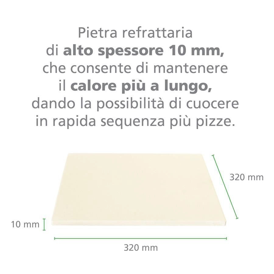 Macom 884 macchina e forno per pizza 1 pizza(e) 1700 W Nero, Acciaio inox