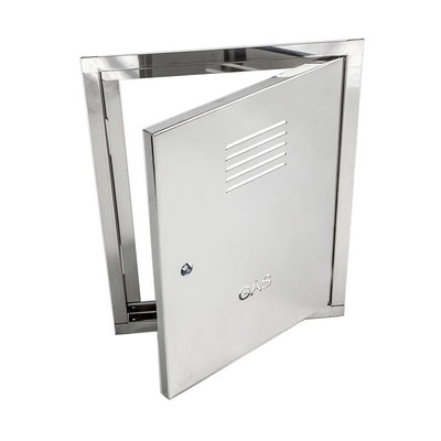 SPORTELLO PER PROTEZIONE GAS ZINCATO- L1XH1(nicchia)31x41-LXH 35x45- DK- pezzi 1