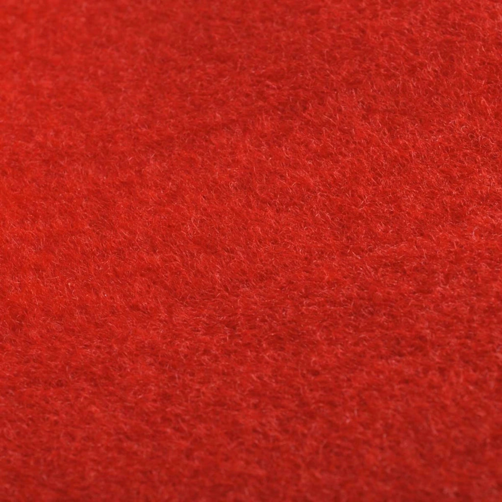 Tappeto Rosso 1 x 10 m Poliestere