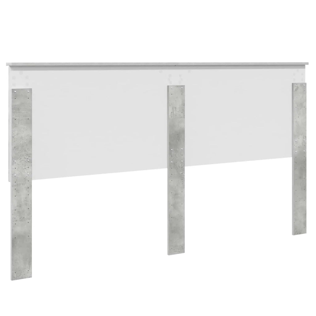 Testiera Grigio Cemento 100 cm Legno ingegnerizzato