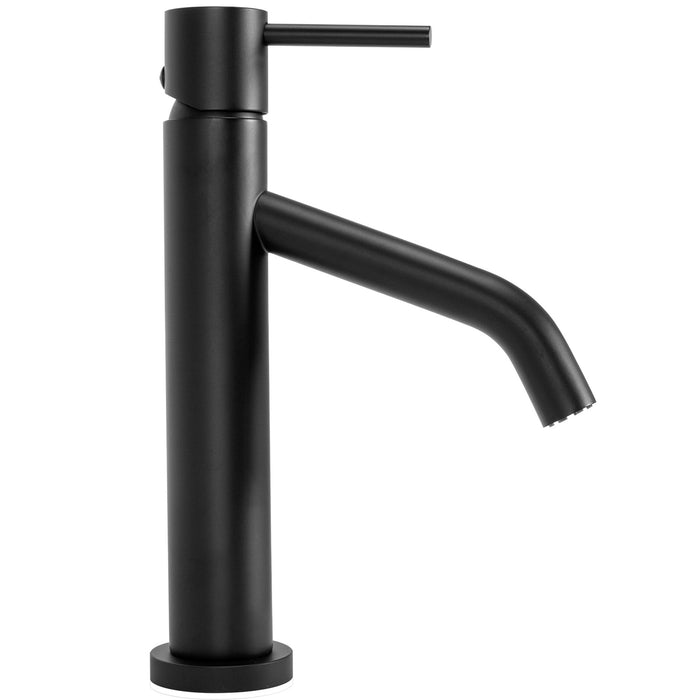 Rubinetto Da Lavabo Rea Level Black Low