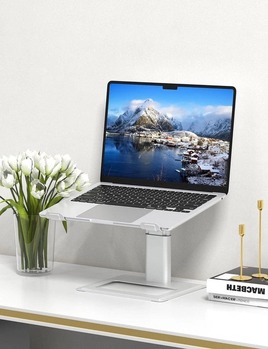 Sostegno ergonomico per laptop - Alza la posizione del computer con elevazione H