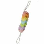 Trade Shop - Fascia Lavaschiena Spugna Rete Esfoliante Bagno Doccia A Treccia Scrubber 79307 -