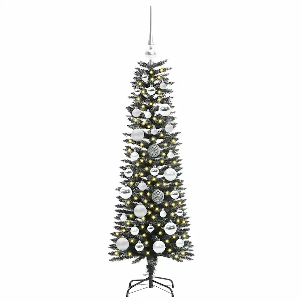 Albero di Natale artificiale con 150 LED Verde 120 cm 3395921