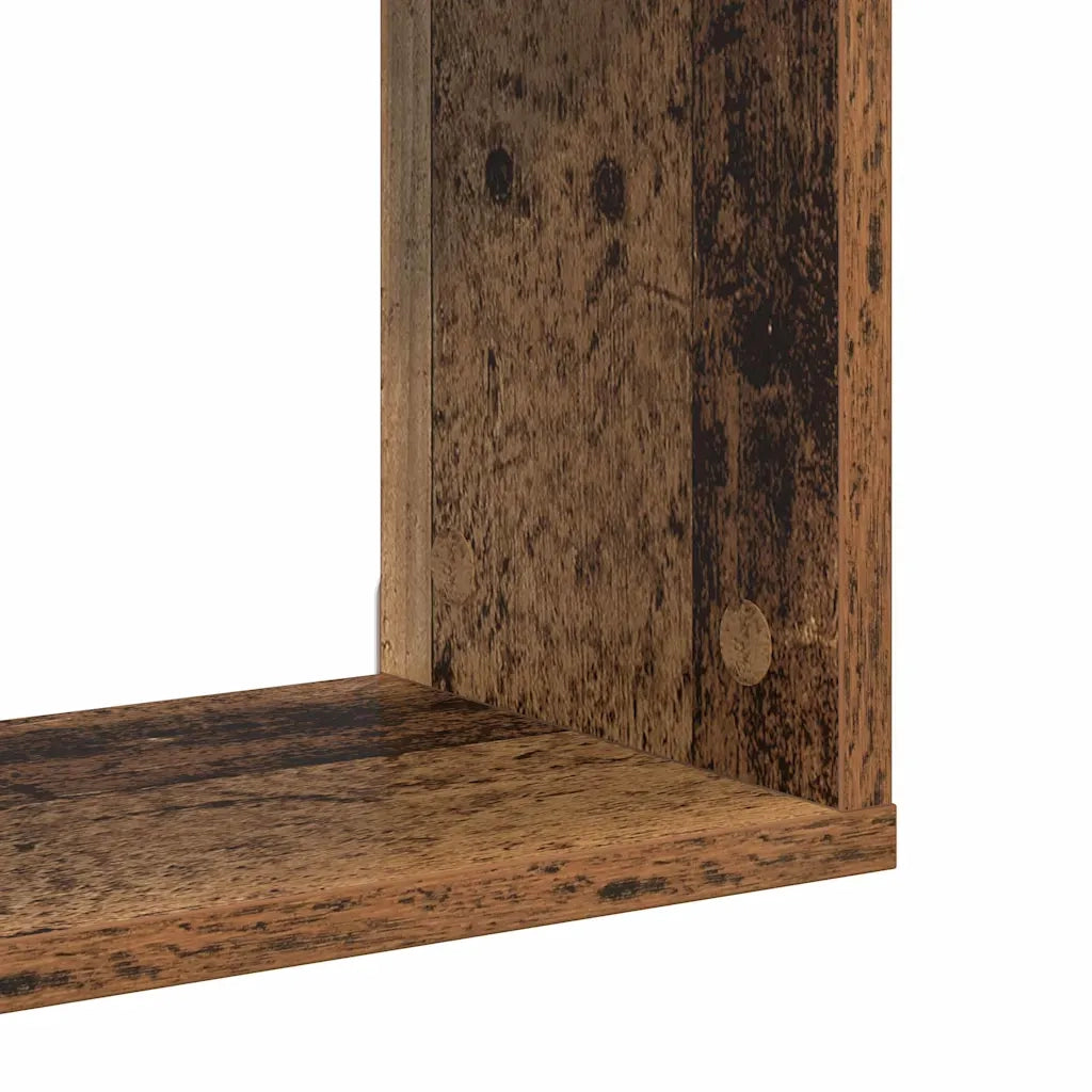 Scaffale da parete | Ripiano a parete | Mensola a parete con lo scaffale Marrone Legno multistrato