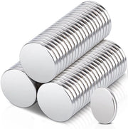 Magnetici Neodymium 60 pezzi - Piccoli Magnetici Potenti 12 x 1,5 mm - Magnetici Ronde per Frigorifero - Magnetici per Tabellone Bianco - Duraturi e Ideali per Attività di Fai da Te