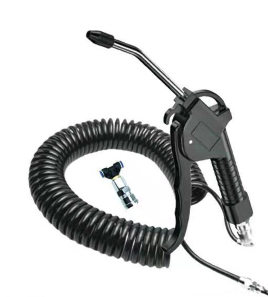 Kit Pulizia Pistola aria compressa Soffiaggio con Raccorderia e tubo flessibile per cabina camion