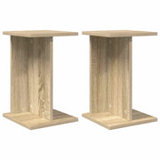 Supporto per piante | Sostegno per piante 2 pz Rovere Sonoma 25 x 25,5 x 40,5 cm