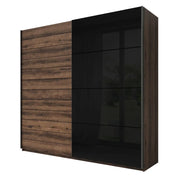 Armadio FLOYD 2 porte scorrevoli con specchio scuro e chiusura silenziosa 270 cm