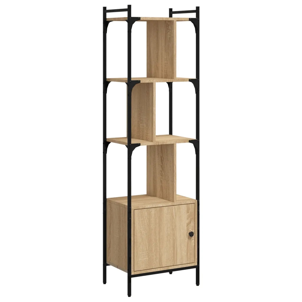 Libreria Anta Rovere Sonoma 44,5x30x154,5 cm Legno Multistratocod mxl 82179
