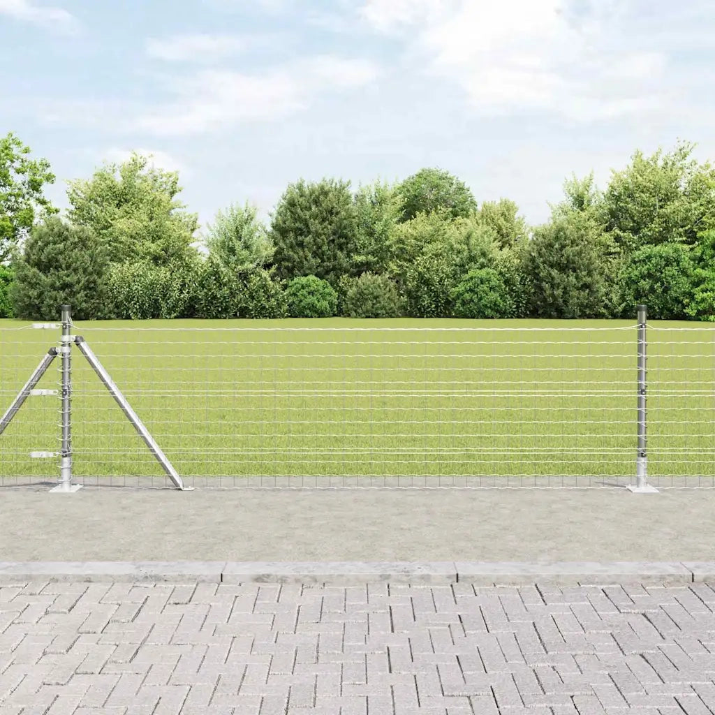 Palo della recinzione 26 pcs Grigio 3,2 x 3,2 x 50 cm 3350253