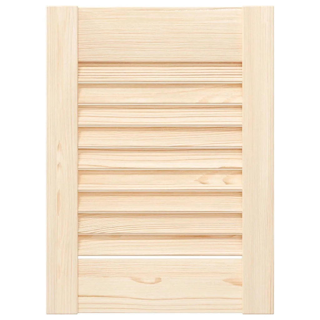 Ante con Design a Lamelle 4 pz 39,5x29,5 cm in Legno di Pino 4015887