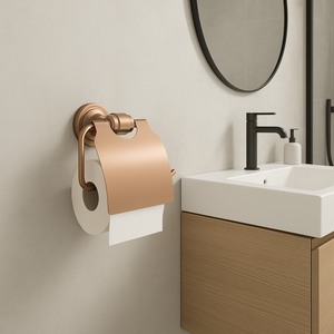 Portarotolo Carta Igienica 16101 Aristo Rame Spazzolato