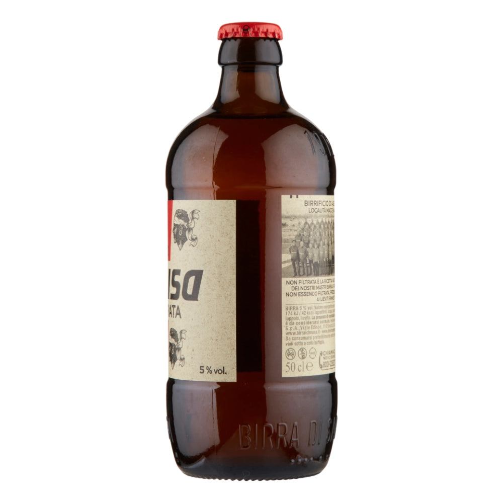 Ichnusa birra non filtrata in bottiglia da 50 cl
