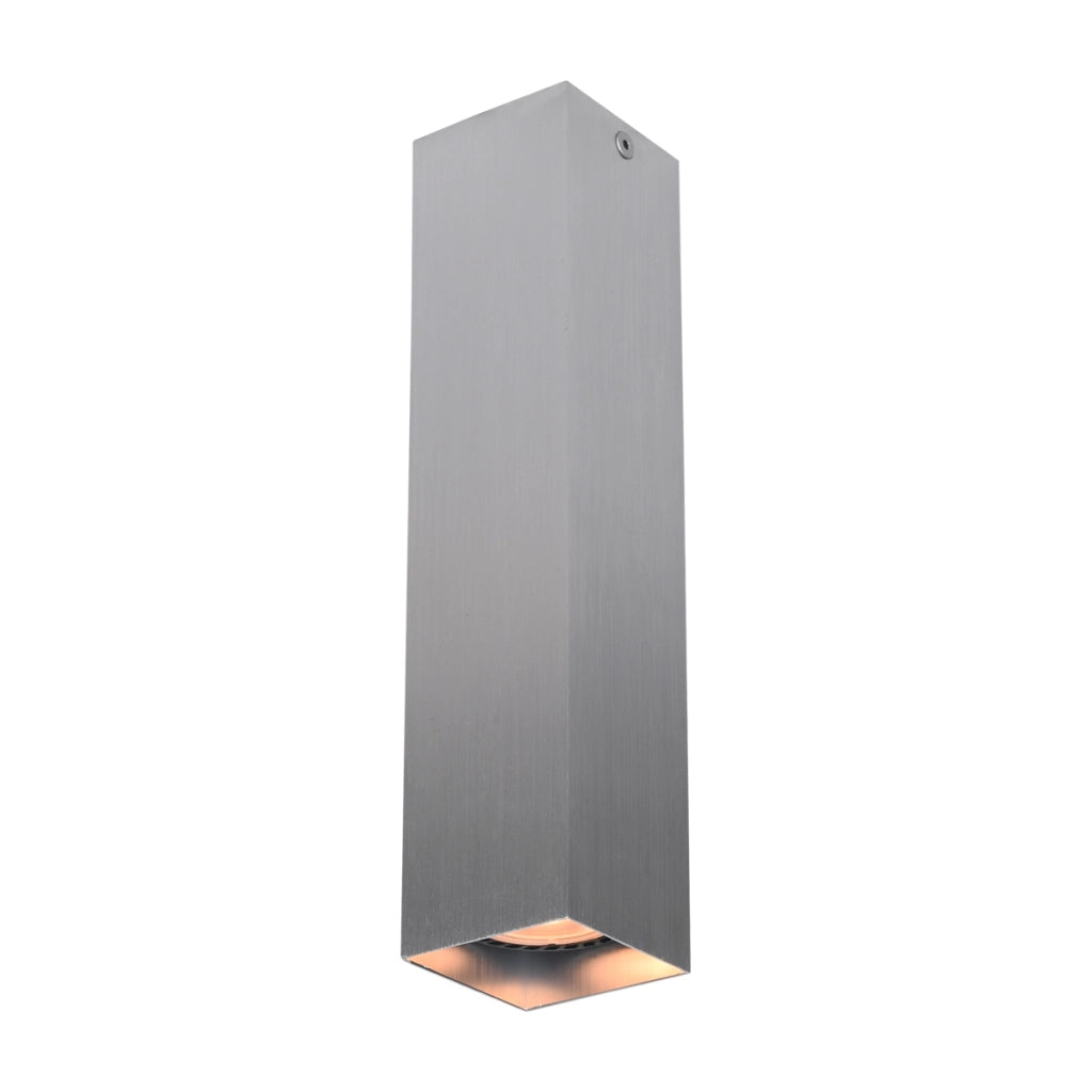 Faretto soffitto moderno alluminio quadrato GU10 Italux Ander