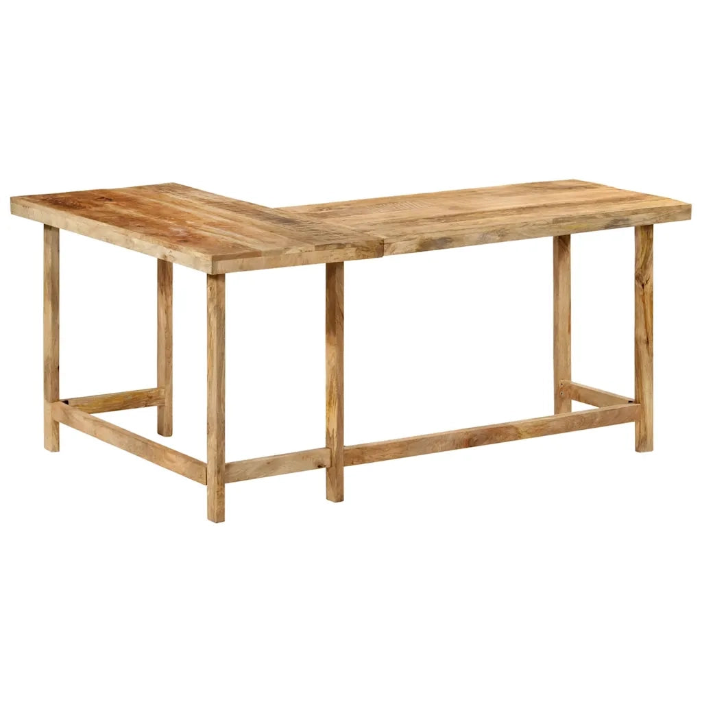 Scrivania 165x110x75 cm in Legno Massello di Mango 353334