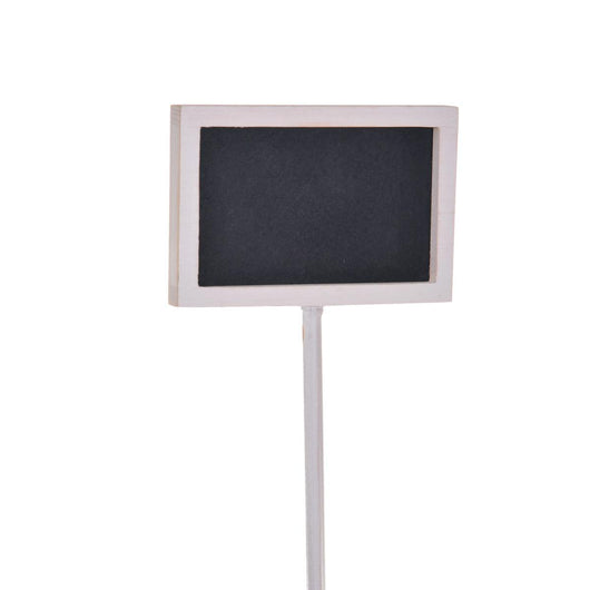 Set 6 Lavagne Segnaprezzo in legno Larghezza 20 cm