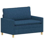 Divano | Divano da soggiorno | Sofa Blu Tessuto