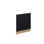 Vicco Pannello frontale Nero a righe 60 cm senza piano di lavoro