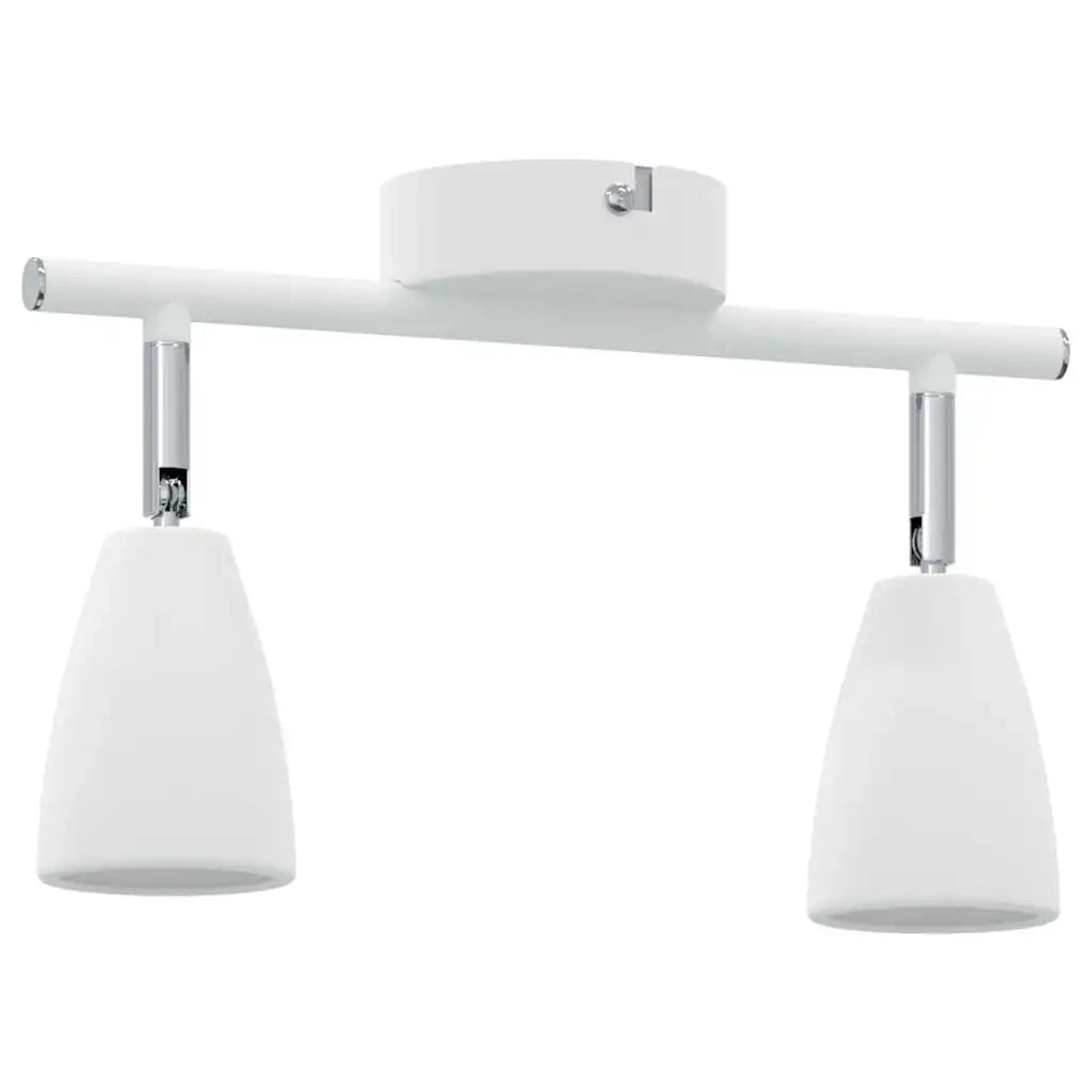 Faretto da soffitto Bianco 25.5 x 8 x 16 cm Metallo CFW5651012